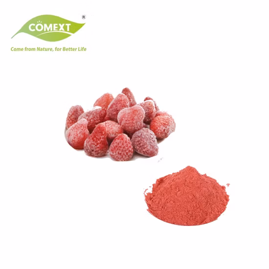 Freeze Dried Pure Strawberry Fruit Powder Freeze-Dried Strawberry Powder with Kosher