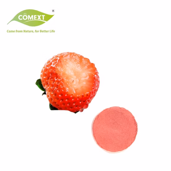 Freeze Dried Pure Strawberry Fruit Powder Freeze-Dried Strawberry Powder with Kosher