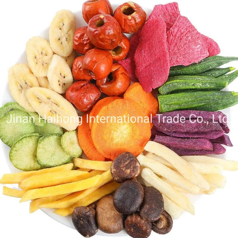 Integrated Fruit and Vegetable Chips in Bulk, Dried Fruits/Vegetables/Mixed Freeze-Dried, Crispy Fruits and Vegetables